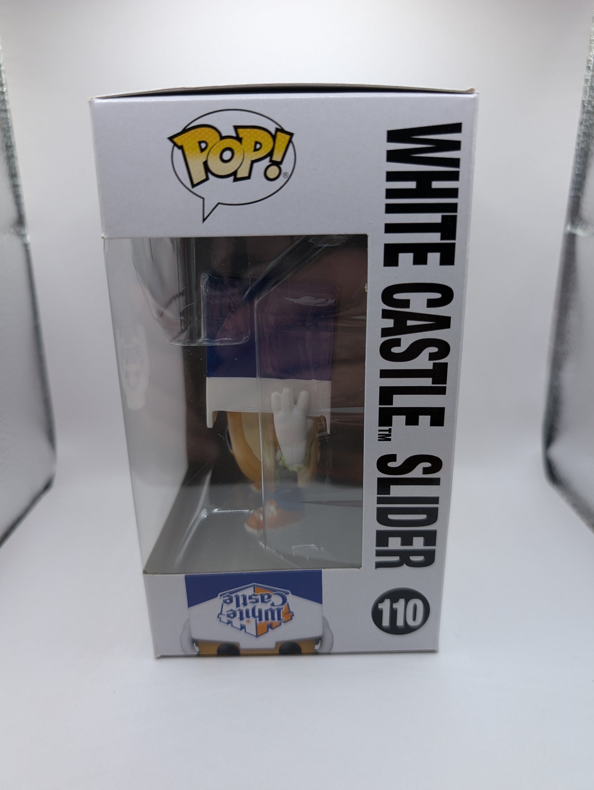 FUNKO POP WHITE CASTLE # 110 WHITE CASTLE SLIDER FRENLY BRICKS - Open 7 Days