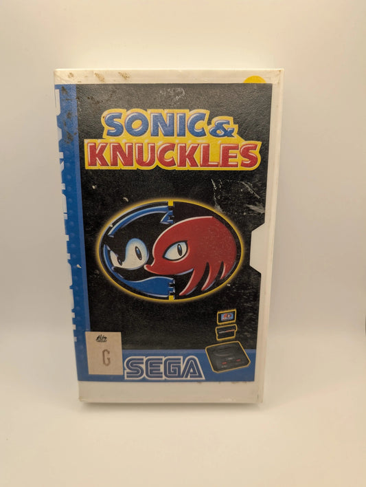 Sonic & Knuckles Sega Mega Drive SMD, Game + Manual + Replacement Case FRENLY BRICKS - Open 7 Days
