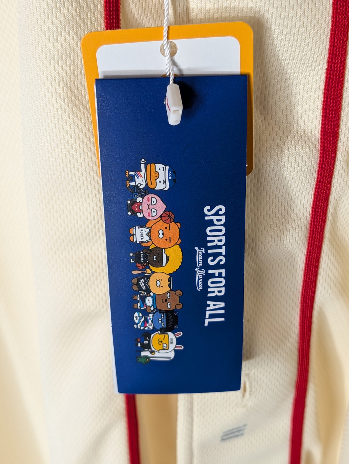 Pro-SpecsXKakao Friends Choon-sik Team Korea Cream/Navy 4XL 2024 Home Jersey, photo 7 image 7