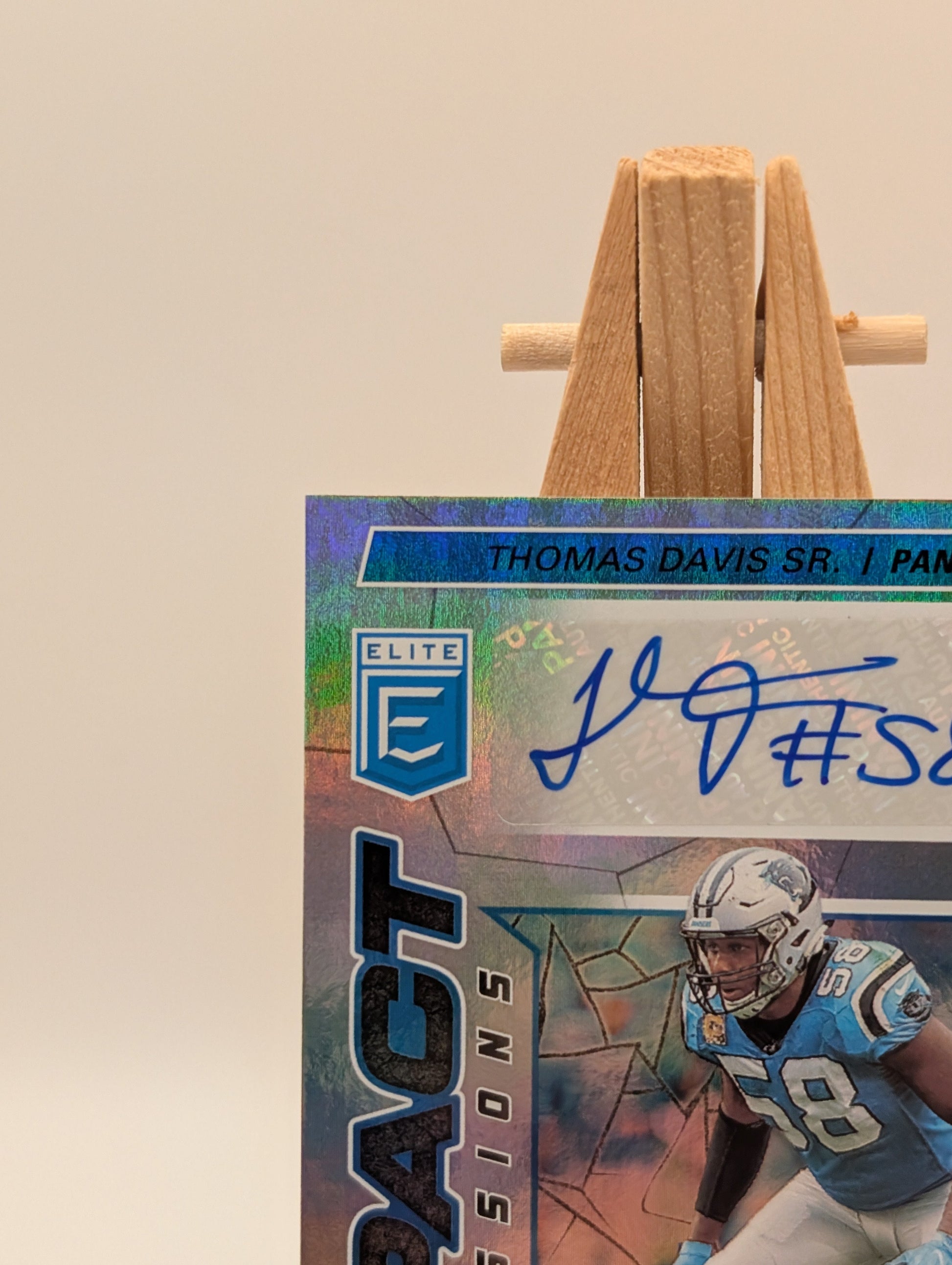 THOMAS DAVIS SR PANTHERS 2021 PANINI DONRUSS ELITE IMPACT IMPRESSIONS AUTO /99 FRENLY BRICKS - Open 7 Days