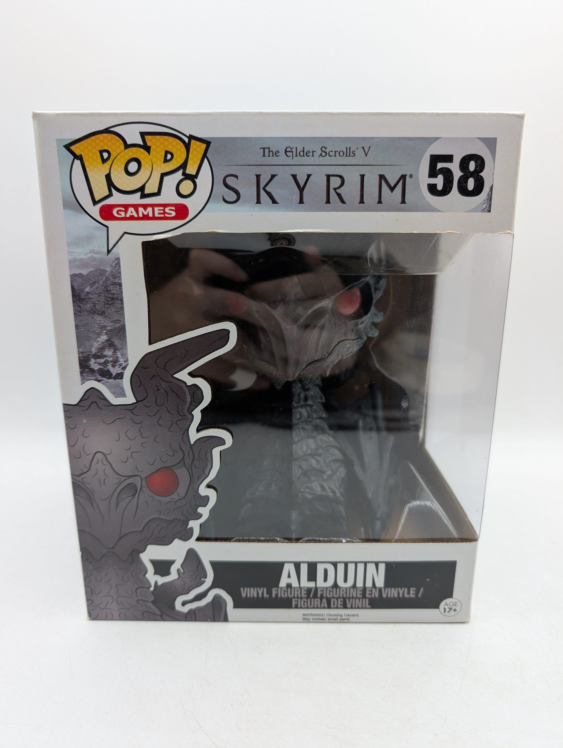 Funko POP! Skyrim Alduin #58 Vinyl Figure image 1