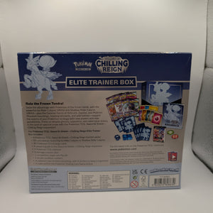 Pokemon TCG Chilling Reign Elite Trainer Box ETB (NEW) (SEALED) FRENLY BRICKS - Open 7 Days