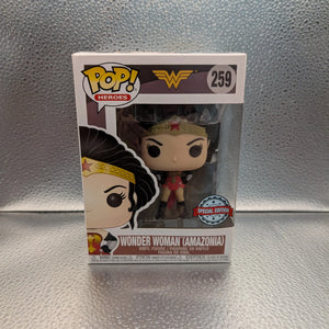 FUNKO POP HEROES FIGURE WONDER WOMAN (AMAZONIA) 259 LIMITED EDITION FRENLY BRICKS - Open 7 Days