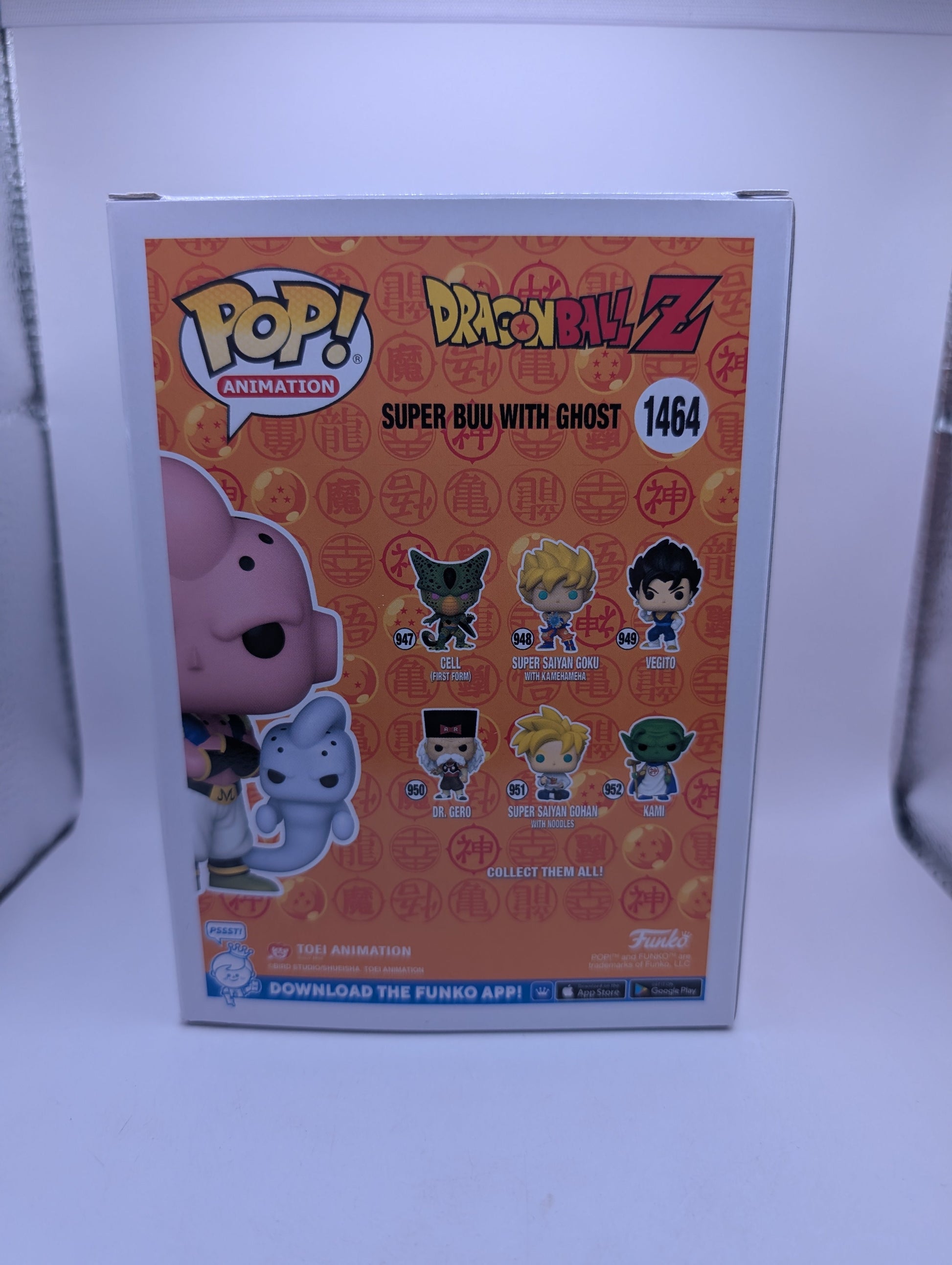 Funko Pop Super Buu With Ghost #1464 Glow Chase FRENLY BRICKS - Open 7 Days