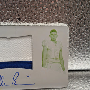 2022 Panini National Treasures NFL ALEC PIERCE 1/1 one of one Patch Auto FRENLY BRICKS - Open 7 Days