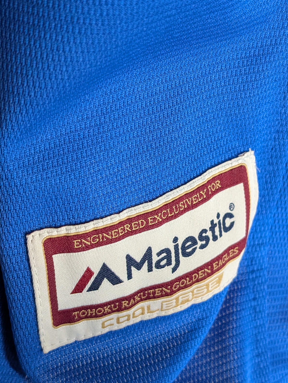 Nippon Baseball Tohoku Rakuten Golden Eagles 2019 Tohoku Blue "Asamura #3" Alternative Large Jersey, photo 11 image 11