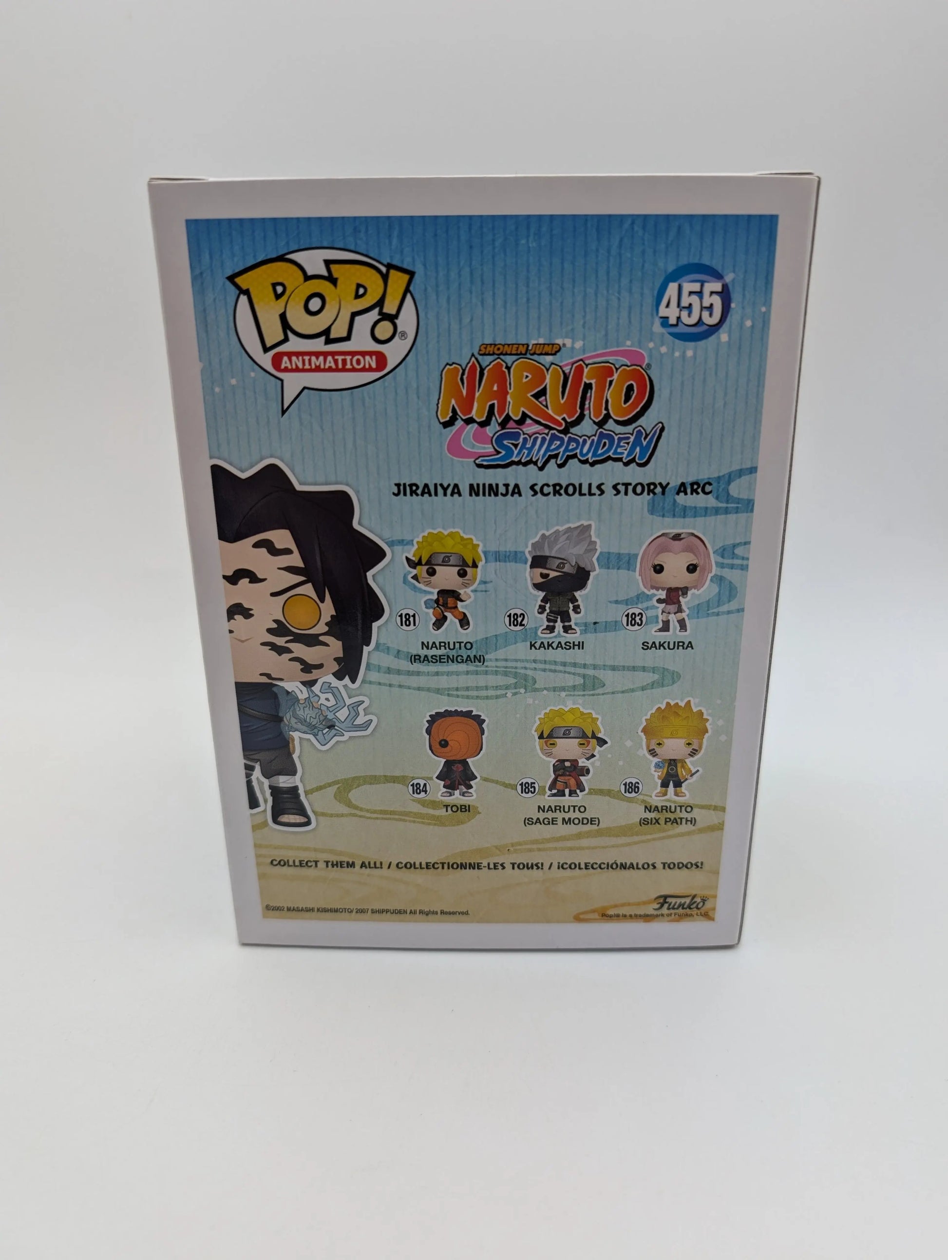 Sasuke Pop 455 Curse Mark - Naruto Shippuden Funko Pop! Vinyl 2021 FRENLY BRICKS - Open 7 Days