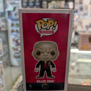 Killer Croc Glow GITD 102 Suicide Squad DC Funko Pop Vinyl FRENLY BRICKS - Open 7 Days