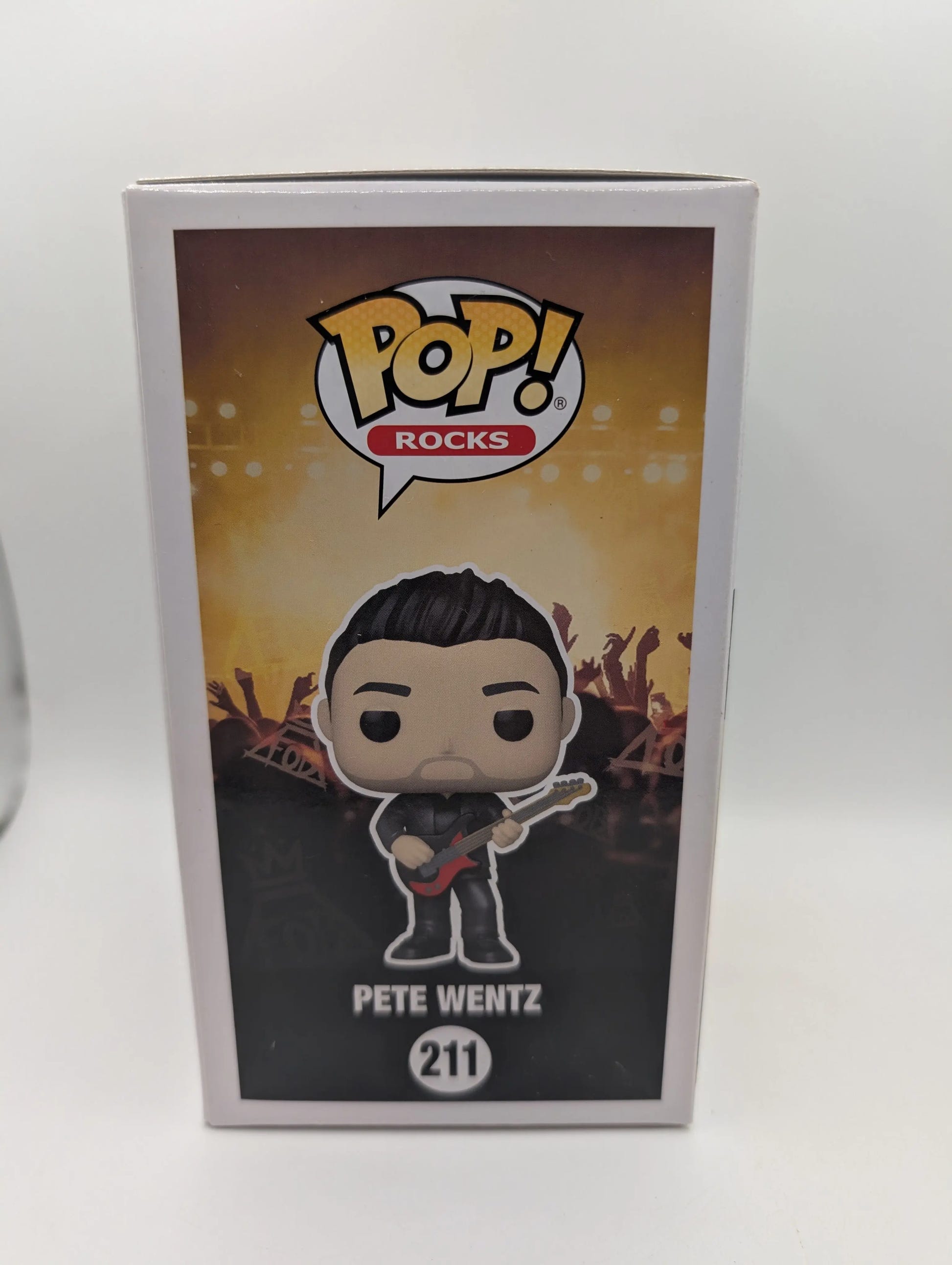 Rocks Funko Pop - Pete Wentz - Fall Out Boy - No. 211 FRENLY BRICKS - Open 7 Days image 2