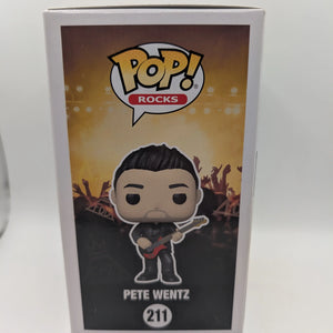 Rocks Funko Pop - Pete Wentz - Fall Out Boy - No. 211 FRENLY BRICKS - Open 7 Days
