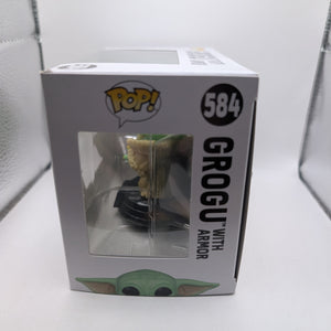 Funko Pop! Grogu With Armor #584 Star Wars FRENLY BRICKS - Open 7 Days