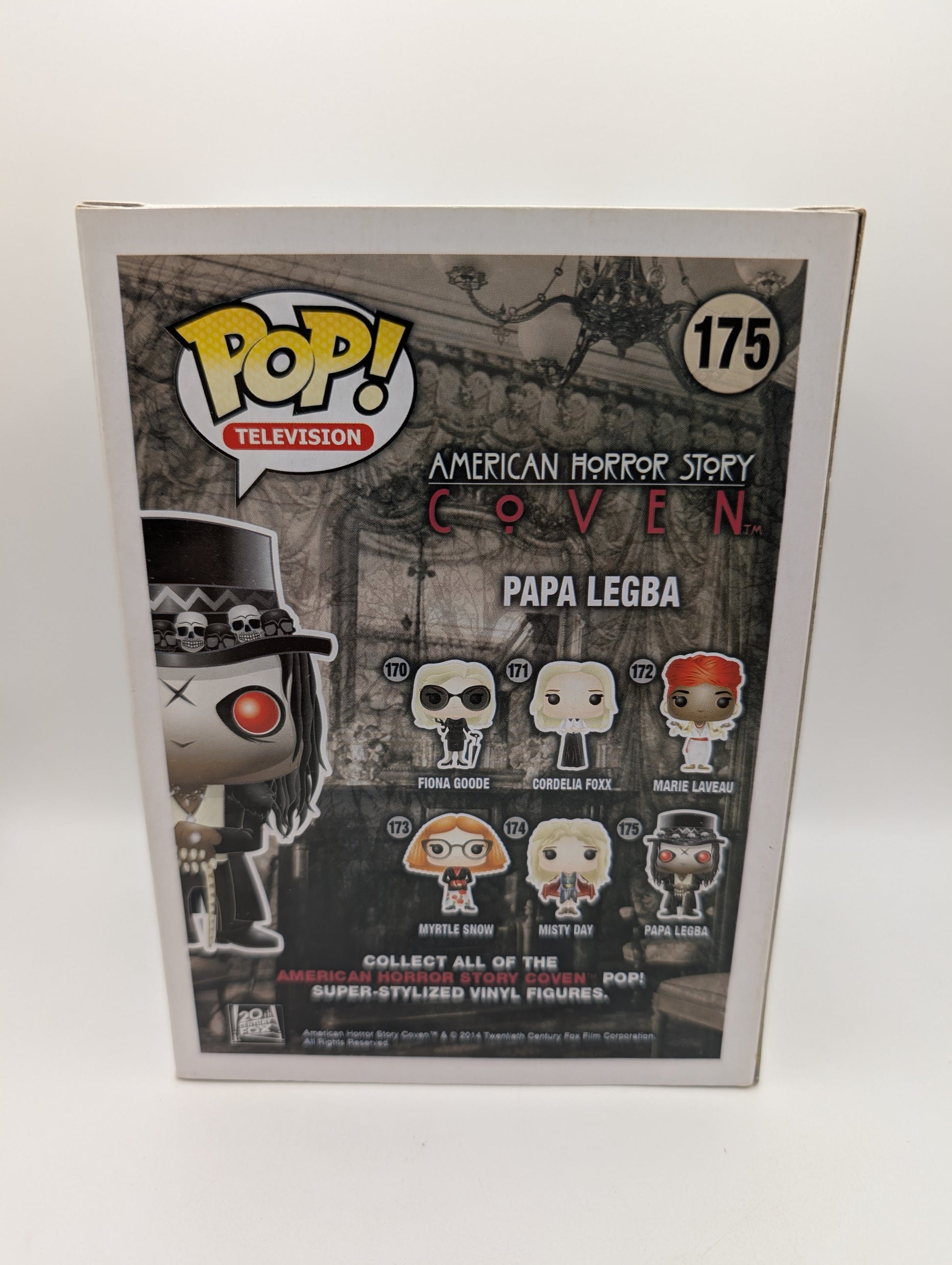 Funko Pop Vinyl TV - #175 COVEN Papa Legba (American Horror Story) FRENLY BRICKS - Open 7 Days