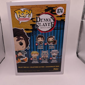 FUNKO POP Vinyl Demon Slayer TANJIRO KAMADO #874 GLOW CHASE Limited Edition FRENLY BRICKS - Open 7 Days