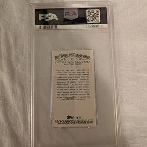 2023 Topps Allen & Ginter X MINI Victor Wembanyama Rookie Card #271 PSA 8 NM RC FRENLY BRICKS - Open 7 Days