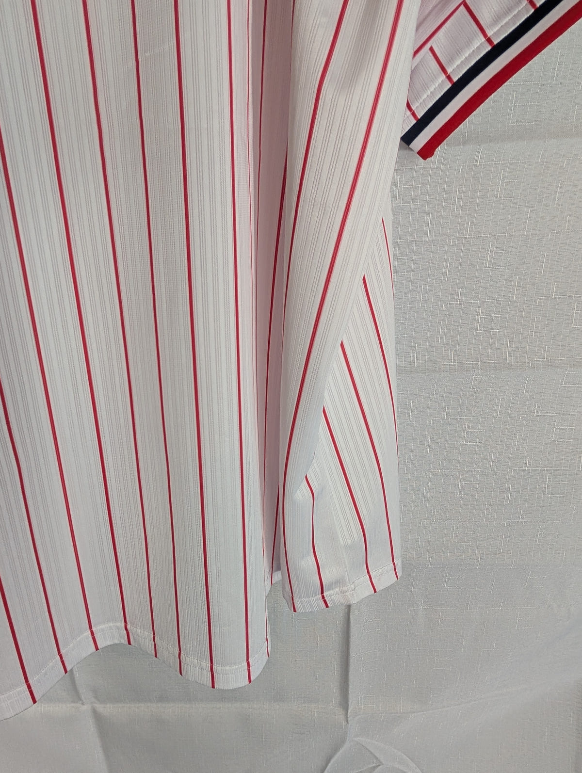 Nippon Baseball Tokyo Yakult Swallows 2016-2019 Home White/Red Blank XL Jersey, photo 14 image 14