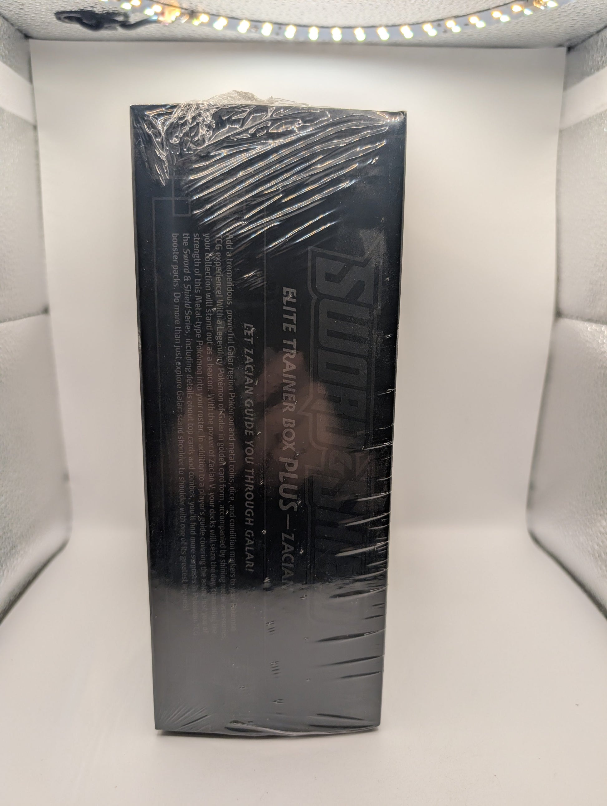 Pokemon TCG Sword & Shield Zacian ETB Elite Trainer Box Plus Factory Sealed FRENLY BRICKS - Open 7 Days