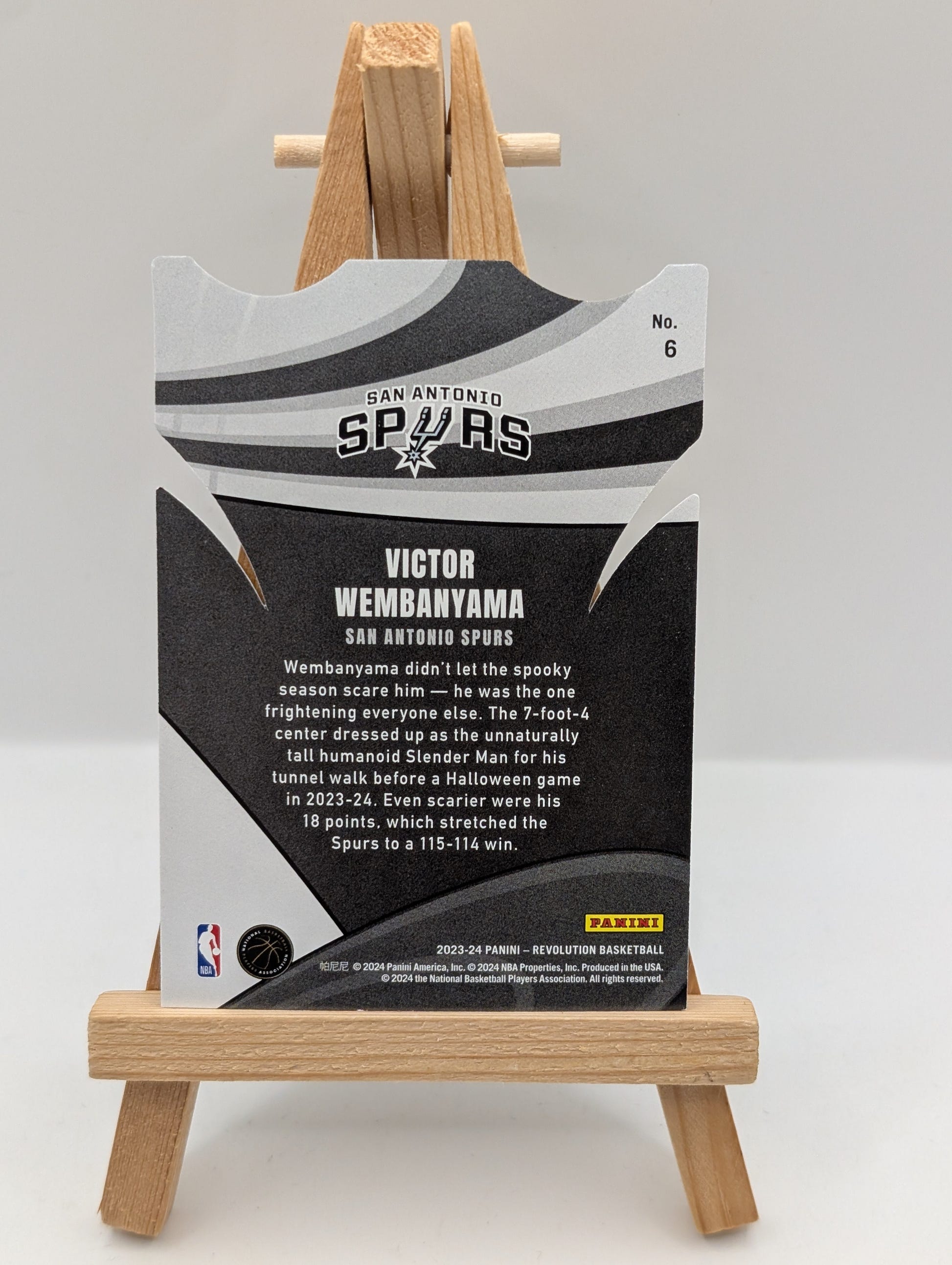 2023-24 Panini Revolution Victor Wembanyama Lift Off! Rookie RC Die Cut Spurs SP FRENLY BRICKS - Open 7 Days image 3