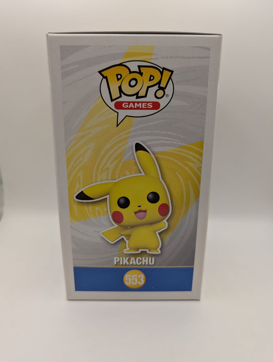 Pikachu (Flocked) #553 Pokemon Special Edition Funko Pop Vinyl FRENLY BRICKS - Open 7 Days