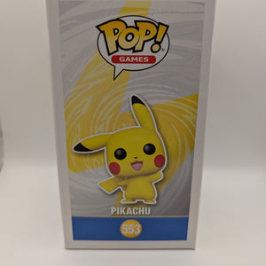 Pikachu (Flocked) #553 Pokemon Special Edition Funko Pop Vinyl FRENLY BRICKS - Open 7 Days