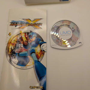 Mega Man: Maverick Hunter X (Sony PSP, 2006) Game Case Manual - Tested FRENLY BRICKS - Open 7 Days