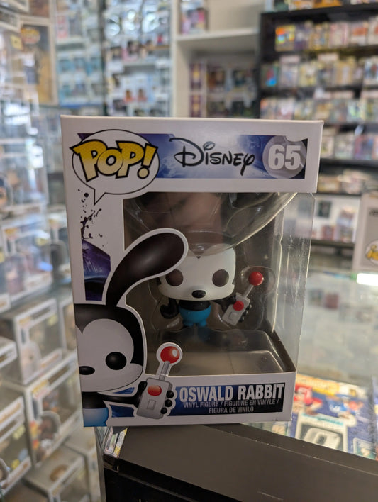 Oswald Rabbit - 65 - Pop Vinyl - Epic Mickey - Disney - VAULTED FRENLY BRICKS - Open 7 Days