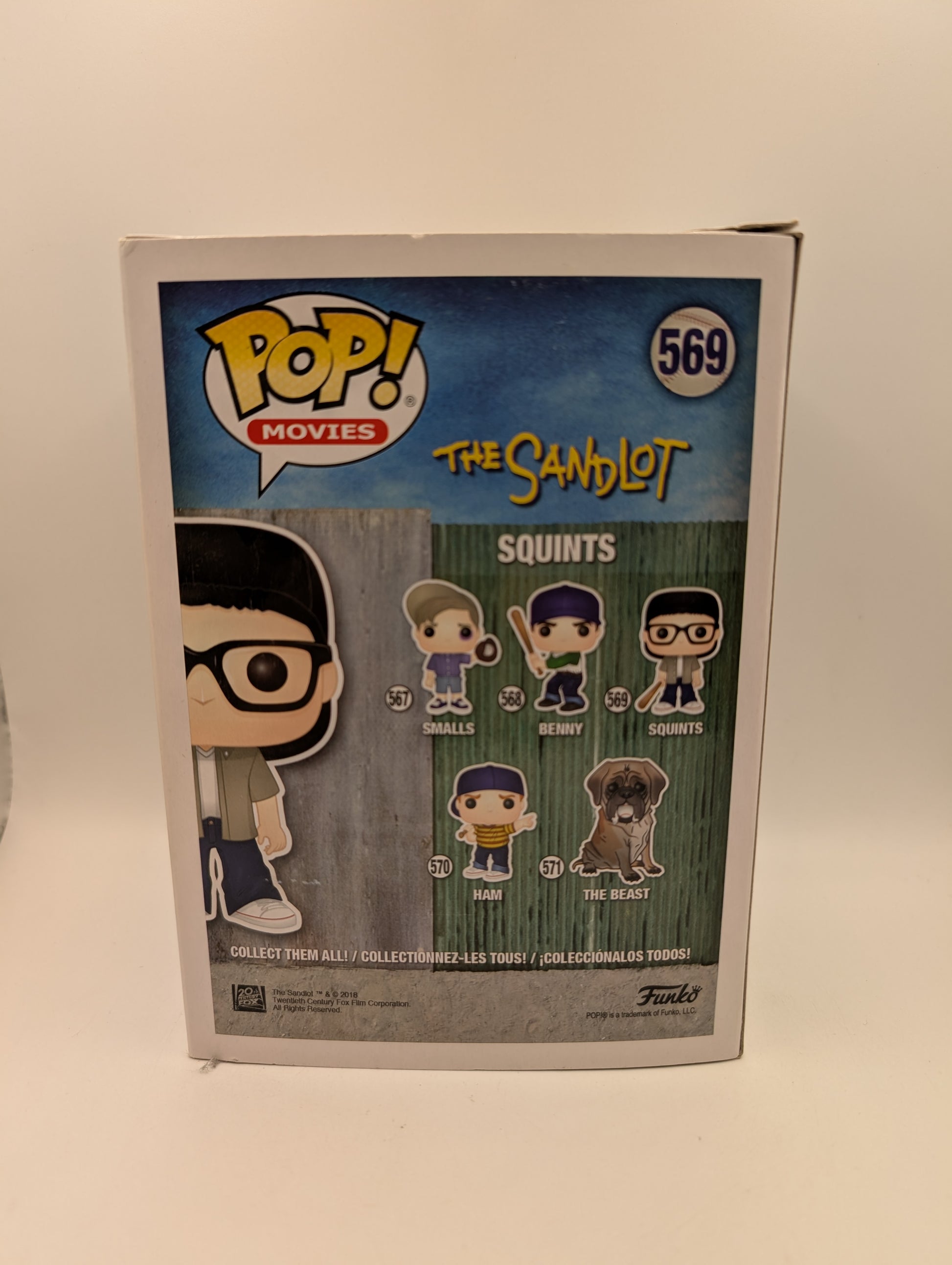 THE SANDLOT KIDS - Squints #569 Funko Pop! Vinyl VAULTED