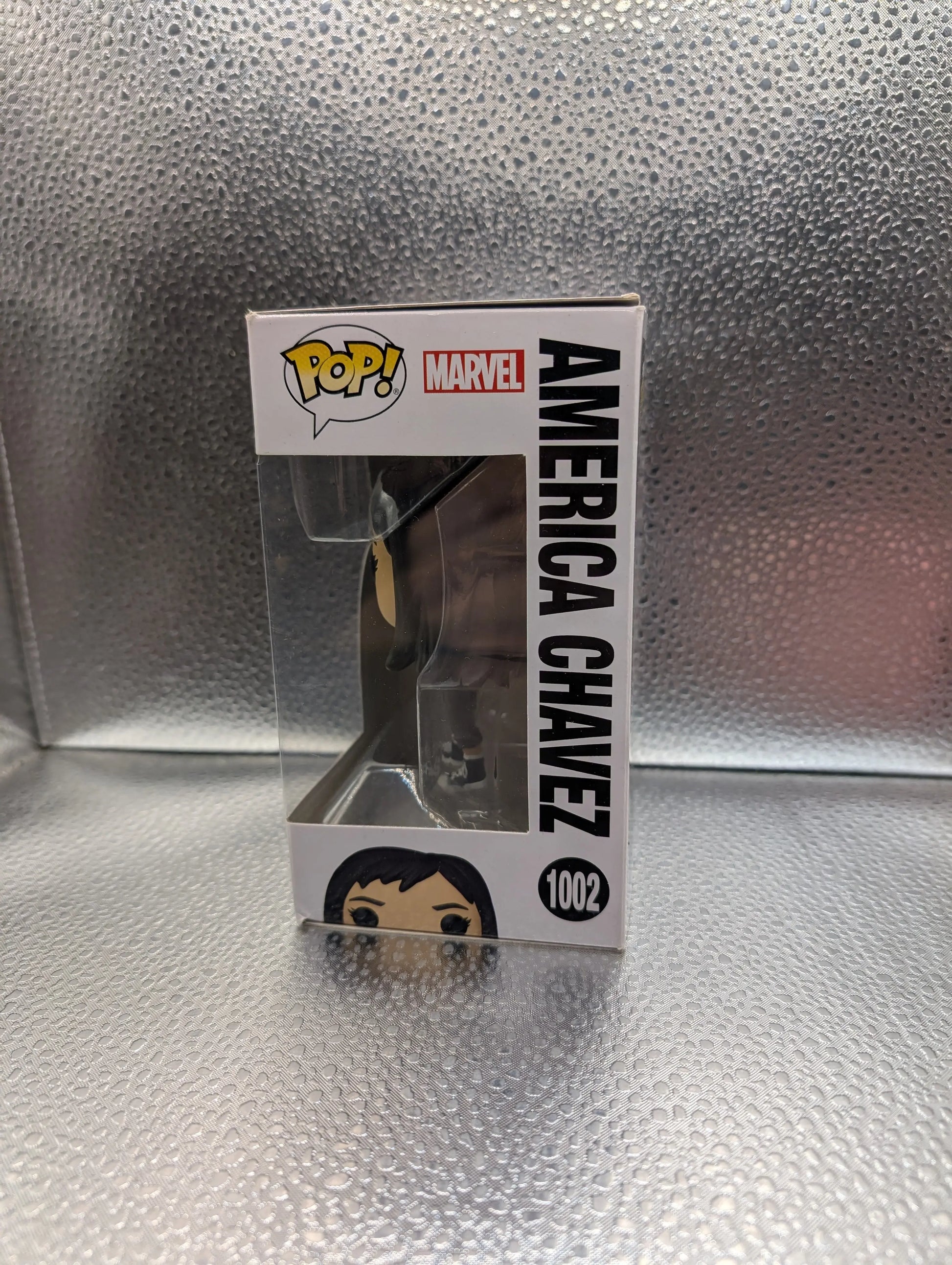 FUNKO Pop Vinyl America Chavez #1002 FRENLY BRICKS - Open 7 Days