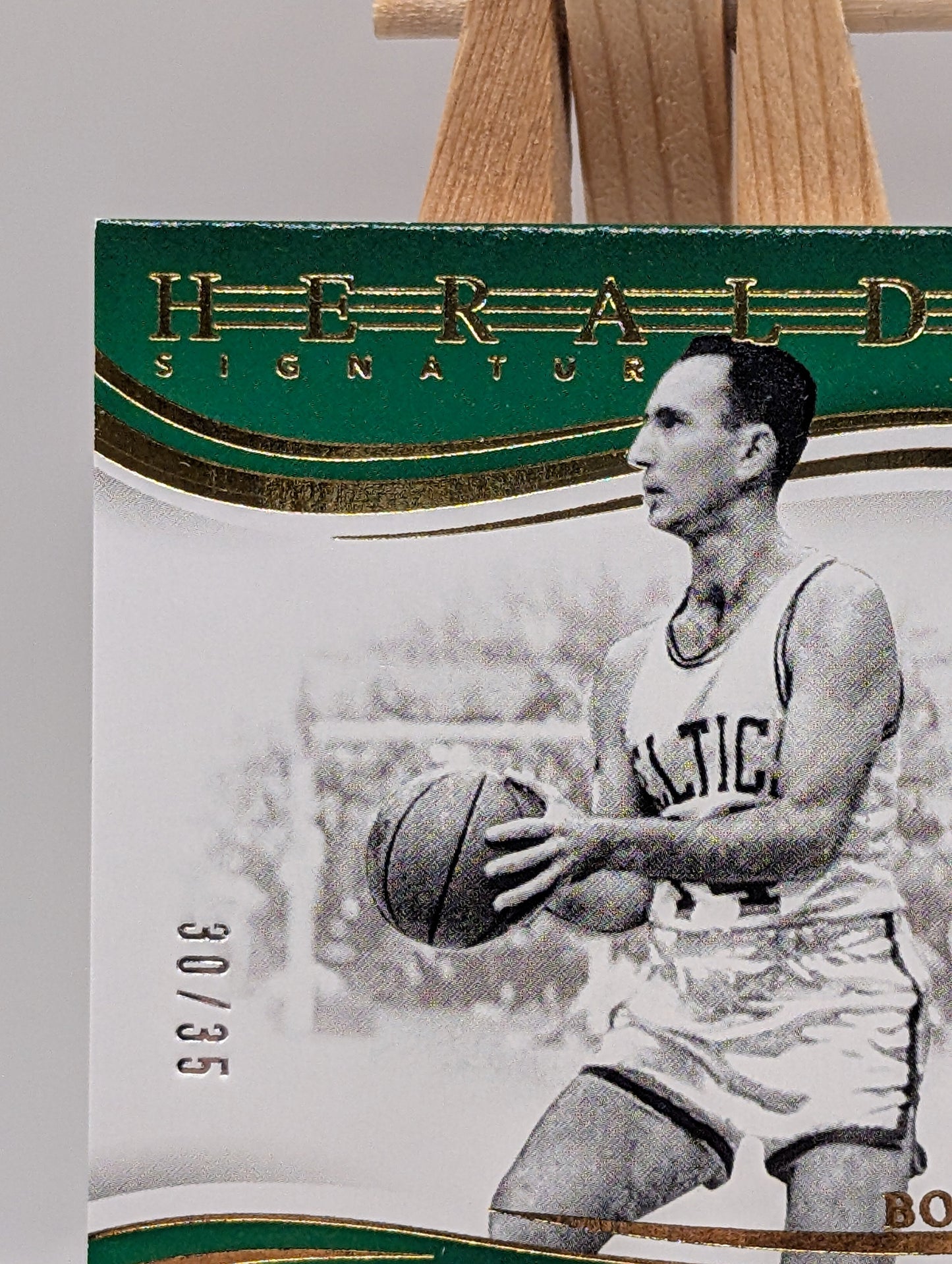 2023-24 Panini Immaculate Bob Cousy Heralded Signatures Auto #/35 Celtics FRENLY BRICKS - Open 7 Days