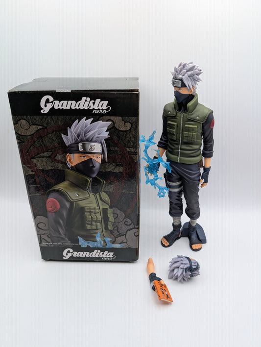 Banpresto Naruto Shippuden Grandista Nero Hatake Kakashi Figure (navy) FRENLY BRICKS - Open 7 Days