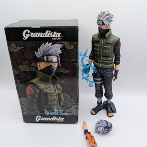 Banpresto Naruto Shippuden Grandista Nero Hatake Kakashi Figure (navy) FRENLY BRICKS - Open 7 Days