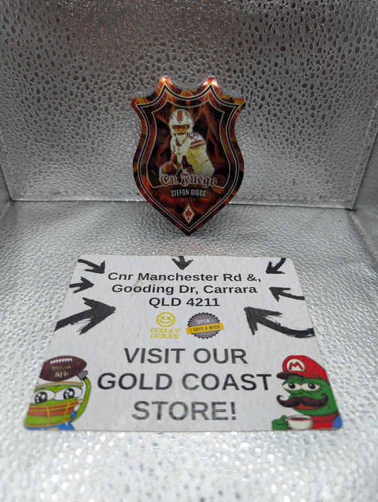 2023 Panini Phoenix Stefon Diggs En Fuego Die Cut SSP CASE HIT FRENLY BRICKS - Open 7 Days