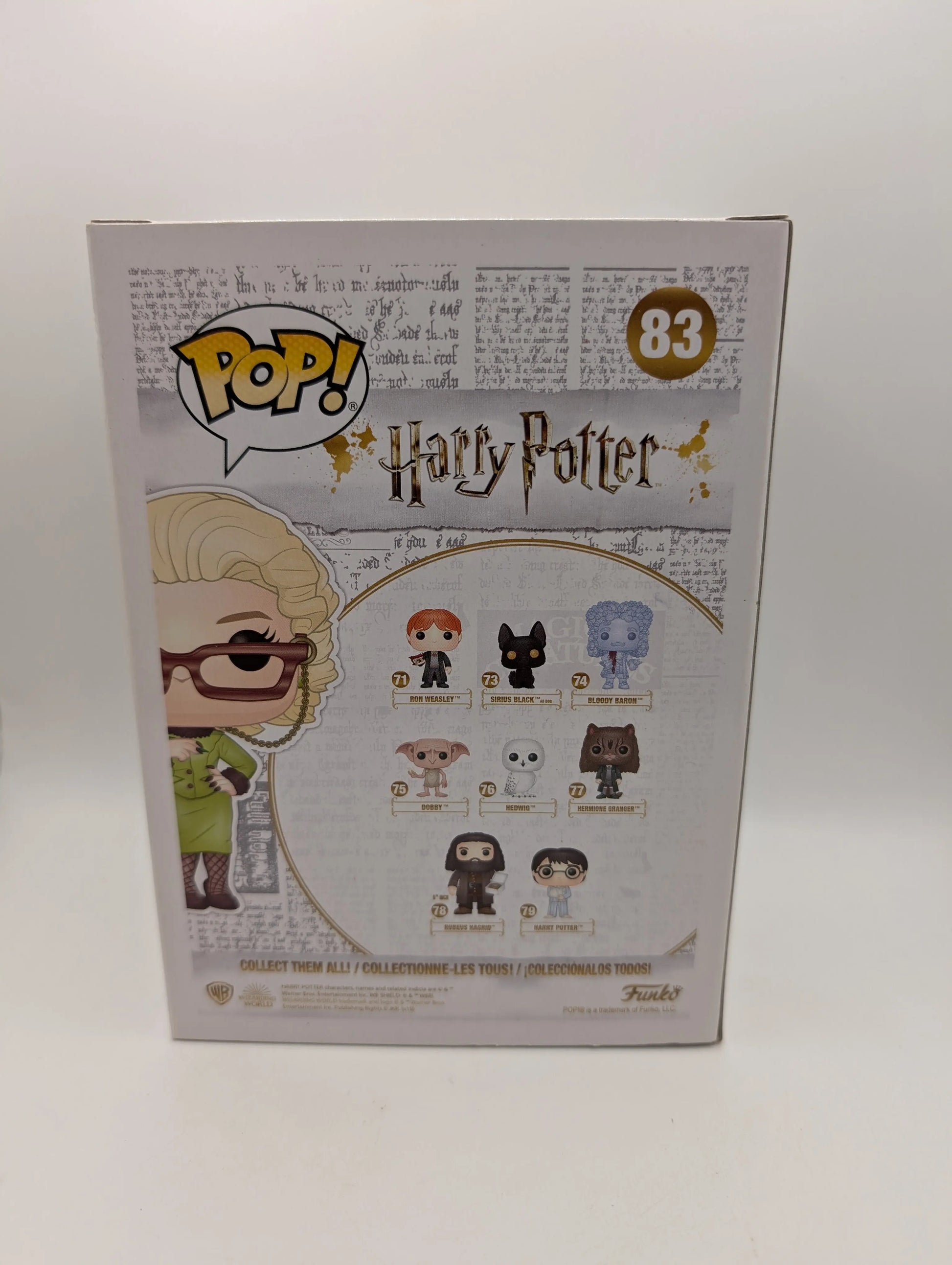 Rita Skeeter 2019 Summer Convention - Harry Potter - Funko POP! Vinyl - #83 FRENLY BRICKS - Open 7 Days
