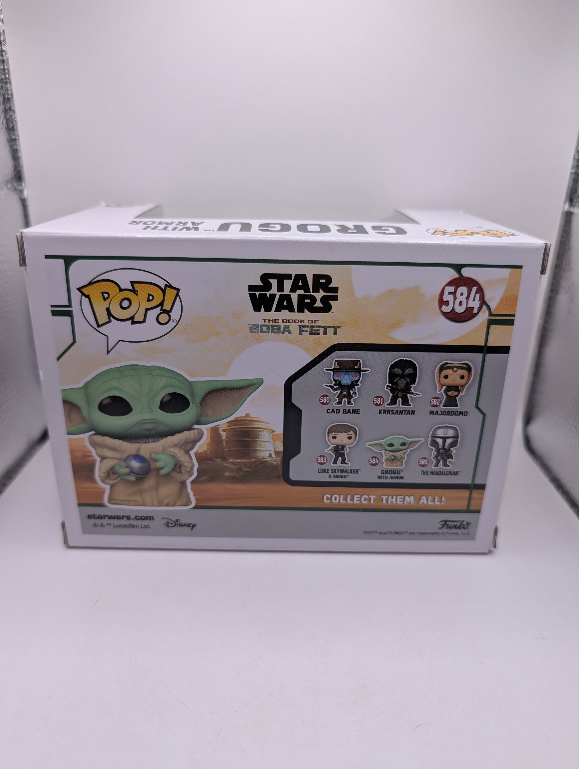Funko Pop! Grogu With Armor #584 Star Wars FRENLY BRICKS - Open 7 Days