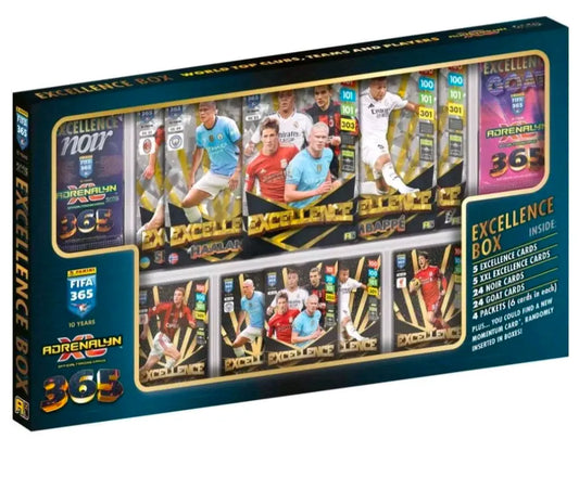 Panini 2025 Adrenalyn XL FIFA 365 Trading Cards Excellence Pack FRENLY BRICKS - Open 7 Days