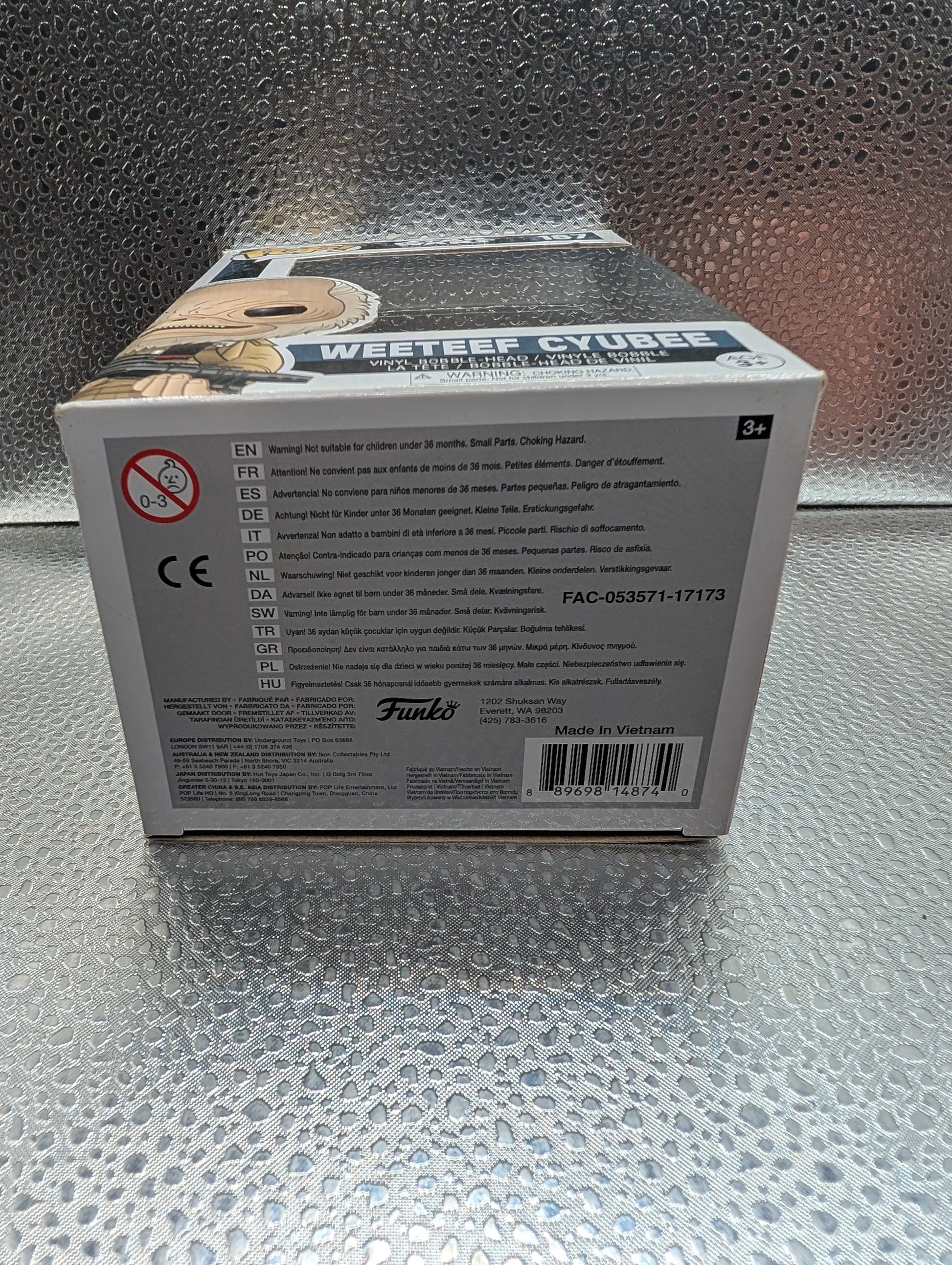 FUNKO Pop Vinyl Weeteef Cyubee Star Wars #187 FRENLY BRICKS - Open 7 Days