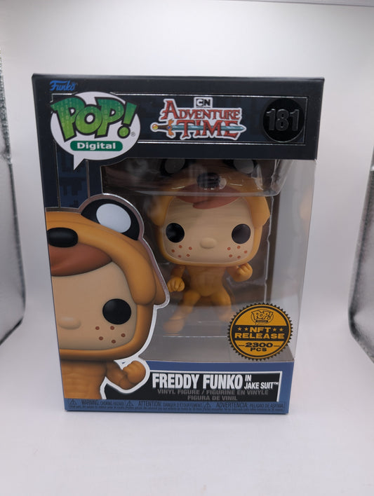 Funko Pop Digital #181 Freddy Funko In Jake Suit Adventure Time Royalty FRENLY BRICKS - Open 7 Days