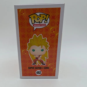 Funko Pop Vinyl Dragon Ball Z 492 Super Saiyan 3 Goku 2018 FRENLY BRICKS - Open 7 Days