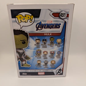 Marvel Avengers Endgame Hulk Figure Funko Pop! Vinyl - Movies #451 FRENLY BRICKS - Open 7 Days