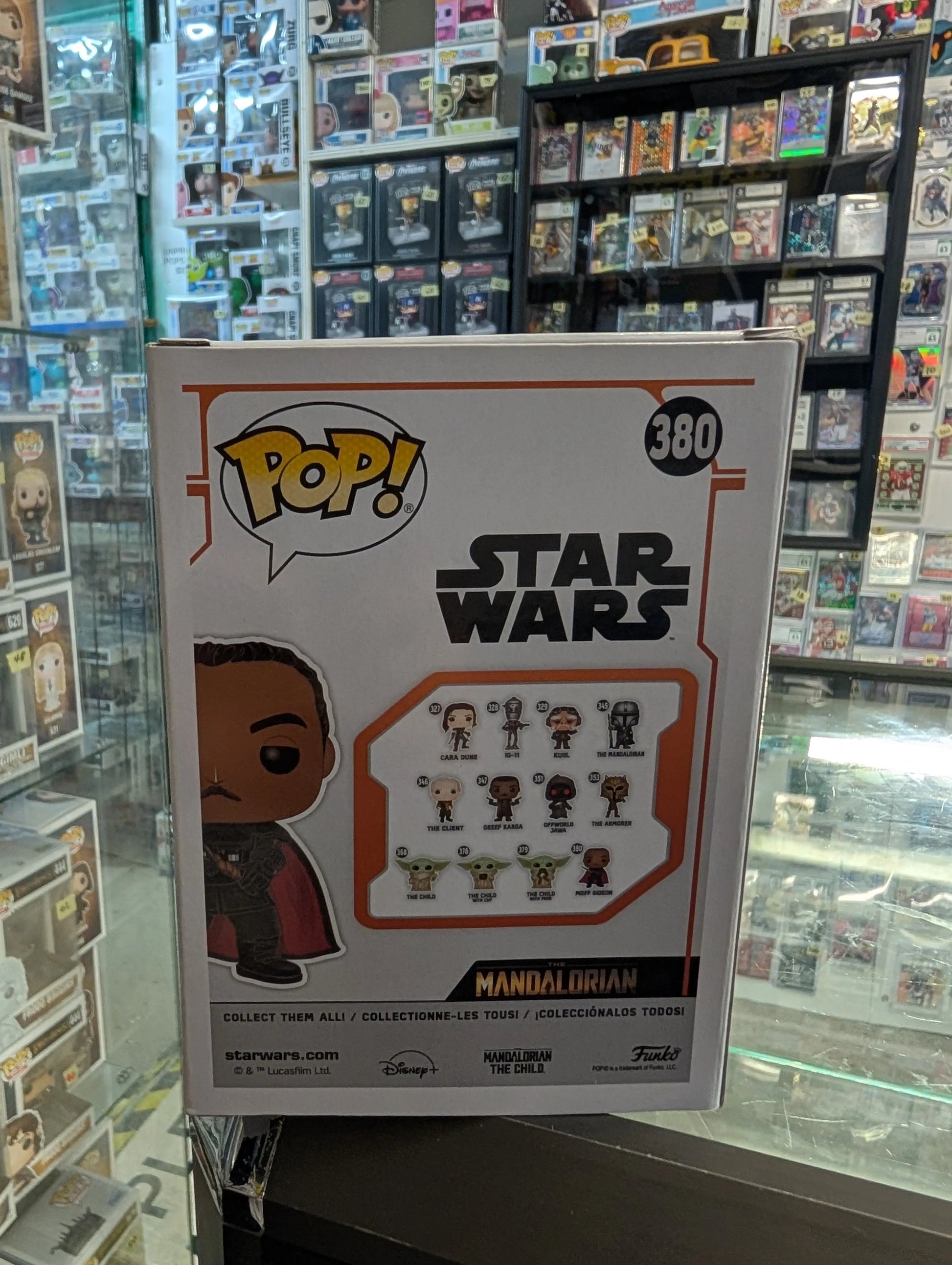 Funko Pop! Star Wars Mandalorian 380 Moff Gideon Vinyl Figure FRENLY BRICKS - Open 7 Days