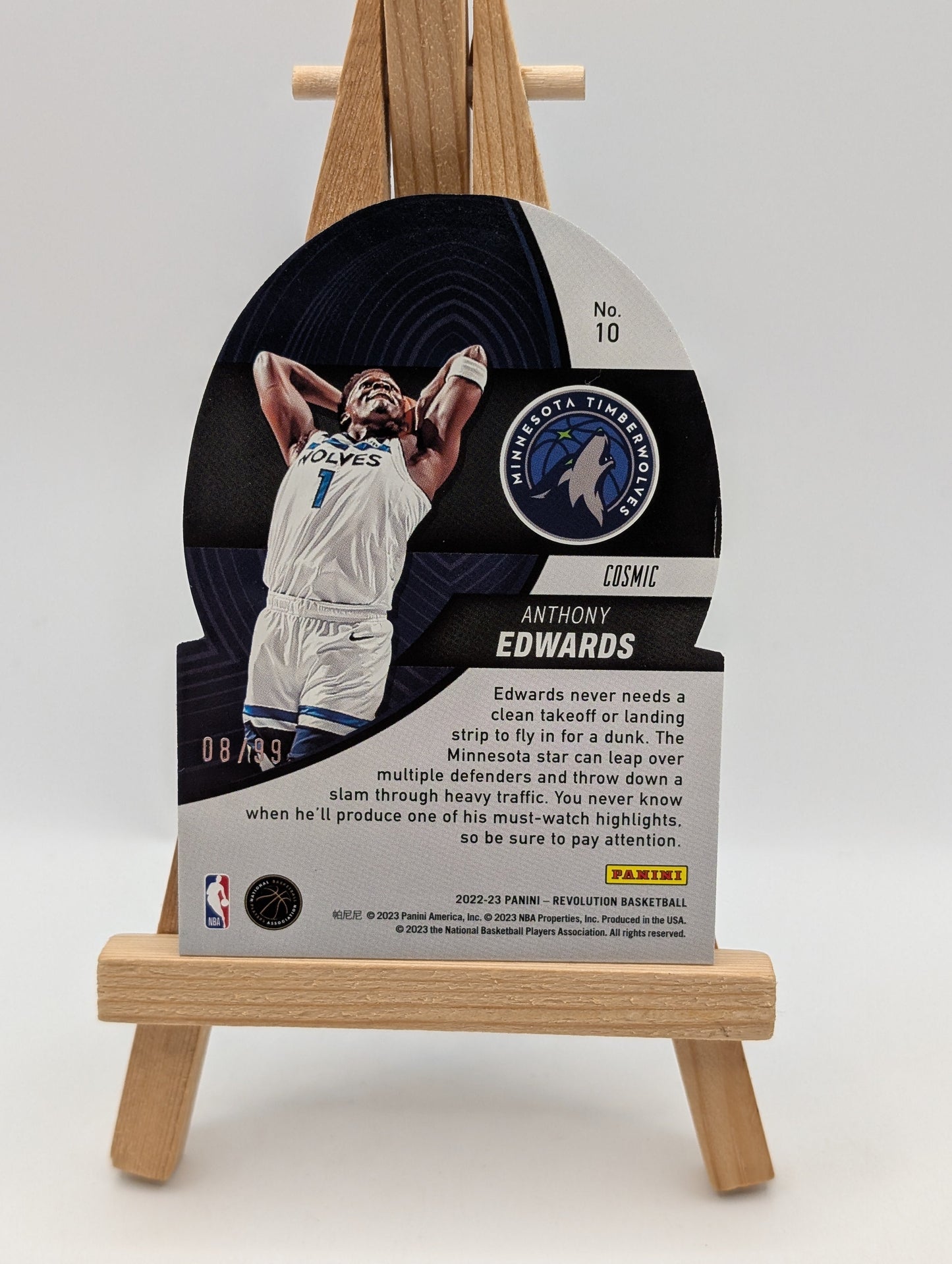 2022-23 Panini Revolution Liftoff! Cosmic /99 Anthony Edwards FRENLY BRICKS - Open 7 Days