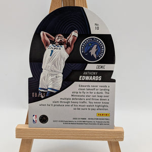 2022-23 Panini Revolution Liftoff! Cosmic /99 Anthony Edwards FRENLY BRICKS - Open 7 Days