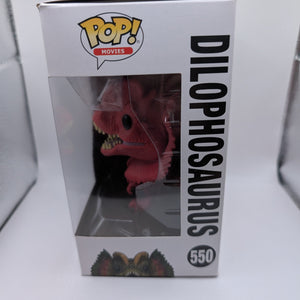 Dilophosaurus Red 550 Funko Pop Vinyl - Jurassic Park FRENLY BRICKS - Open 7 Days