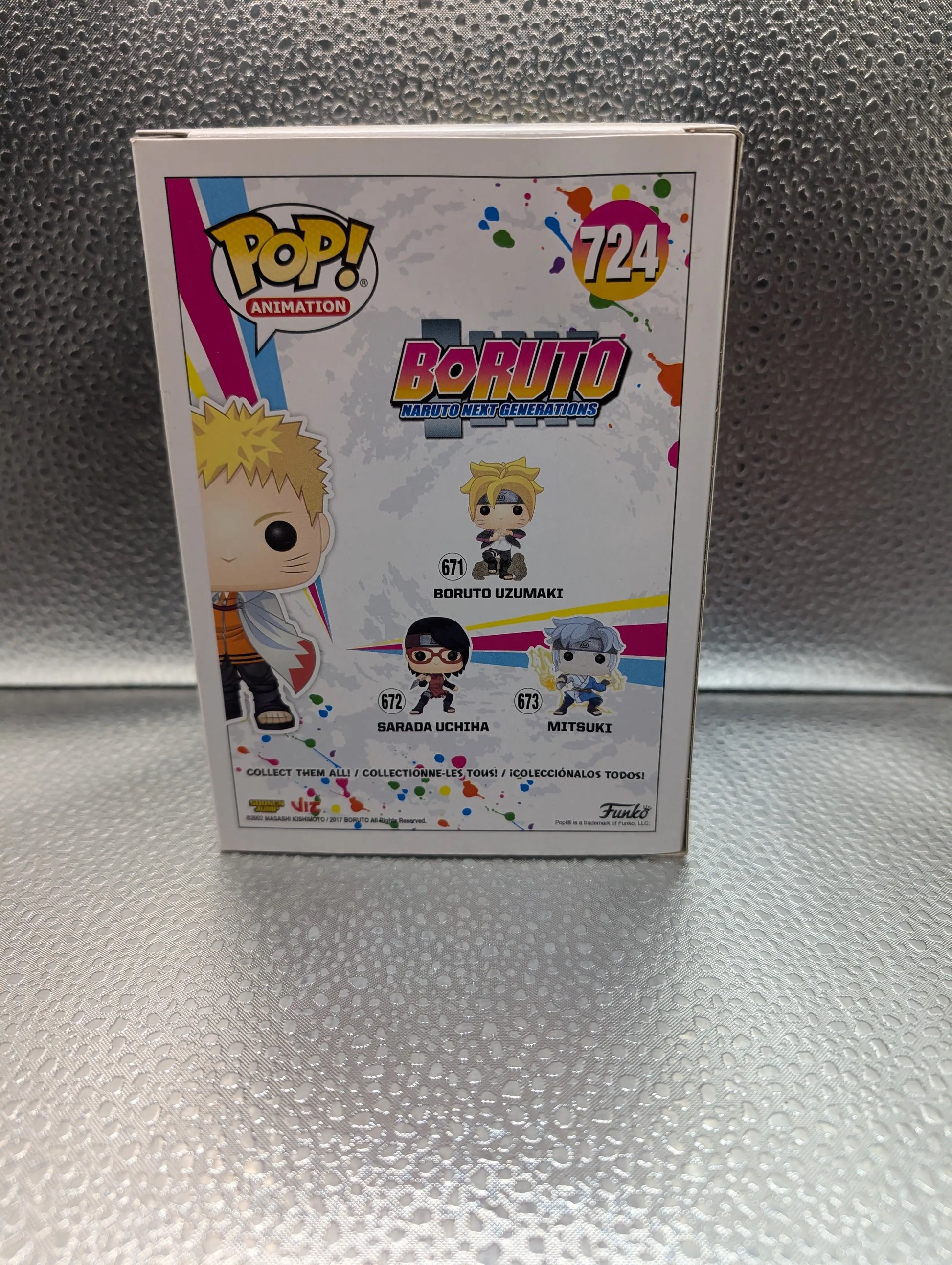 FUNKO Pop Vinyl Naruto #724 FRENLY BRICKS - Open 7 Days