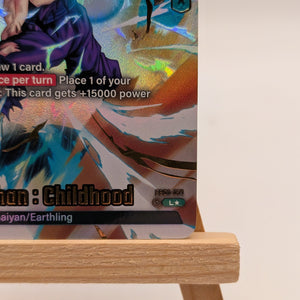 Son Gohan Childhood Leader L FB01-071 Secret Rare Alternate Art Dragon Ball Card FRENLY BRICKS - Open 7 Days
