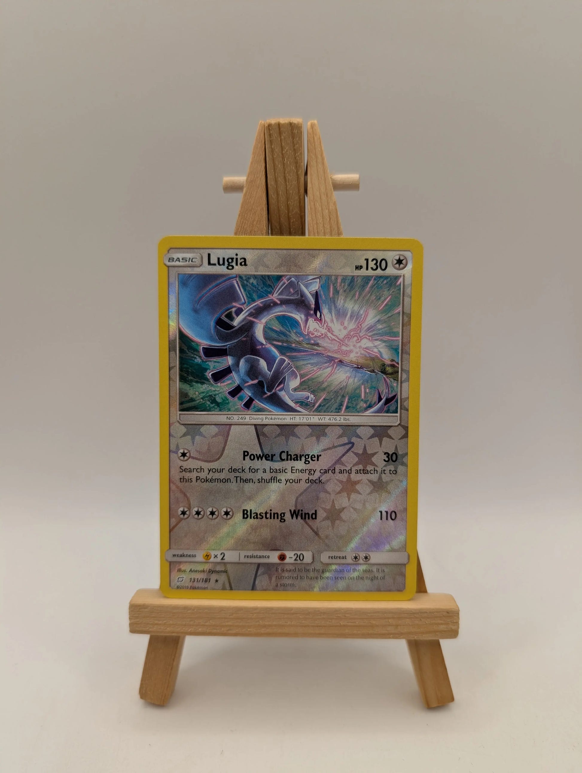 Lugia Holo Rare Reverse Holo SM - Team Up 131/181 - Near Mint - Pokémon TCG FRENLY BRICKS - Open 7 Days image 1