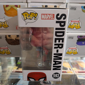 Funko Pop! Spider-Man 593 Marvel Comics Superhero Vinyl Figure FRENLY BRICKS - Open 7 Days