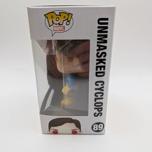 X-Men - Unmasked  Cyclops 89 Funko Pop Vinyl Marvel FRENLY BRICKS - Open 7 Days