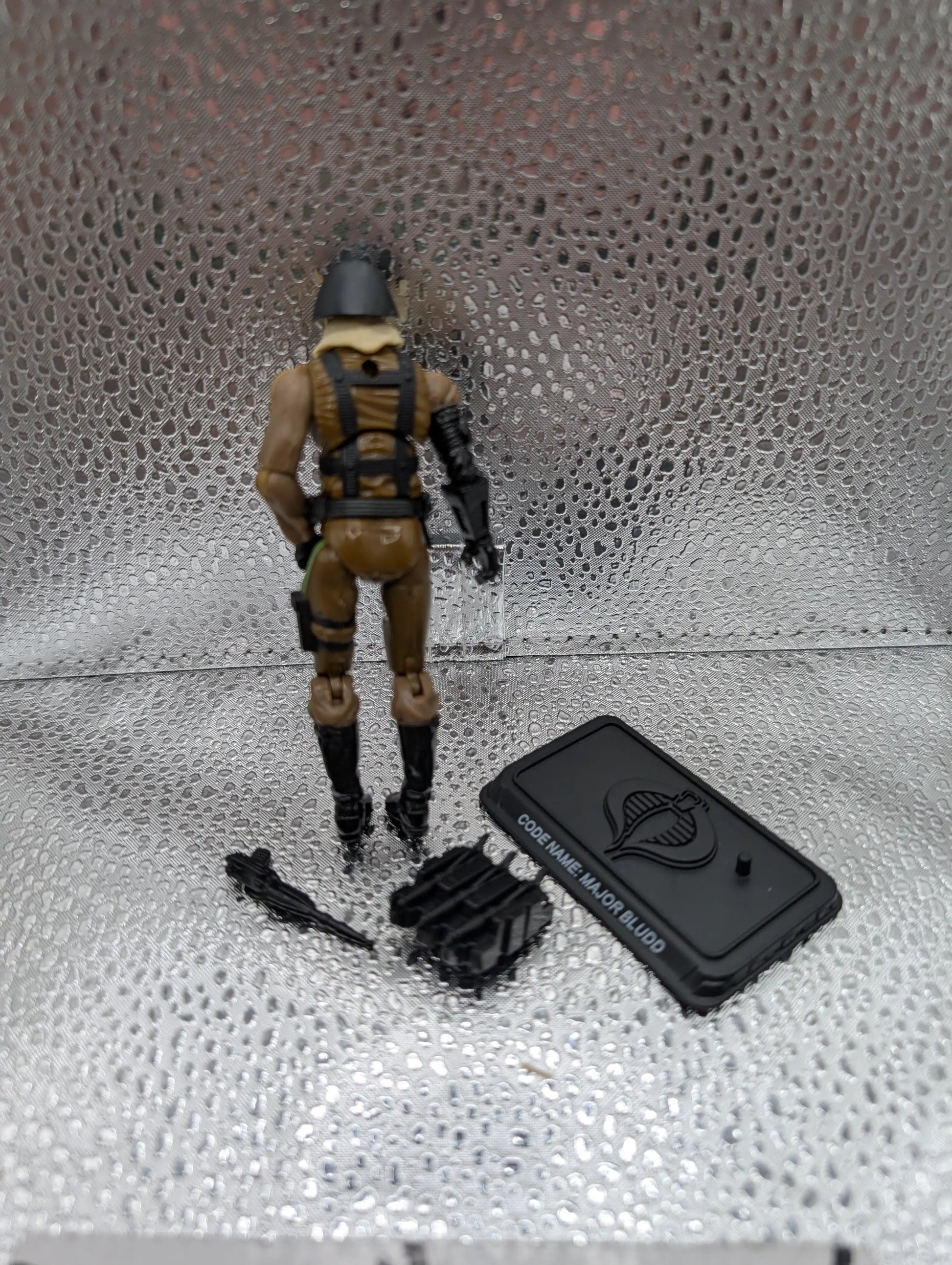 G.I. Joe 25th MAJOR BLUDD v9 Desert Assault Squad Loose 3.75" Action Figure FRENLY BRICKS - Open 7 Days