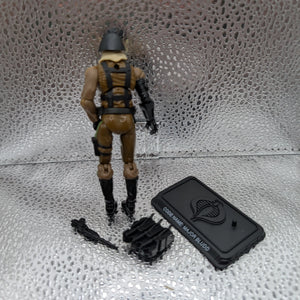 G.I. Joe 25th MAJOR BLUDD v9 Desert Assault Squad Loose 3.75