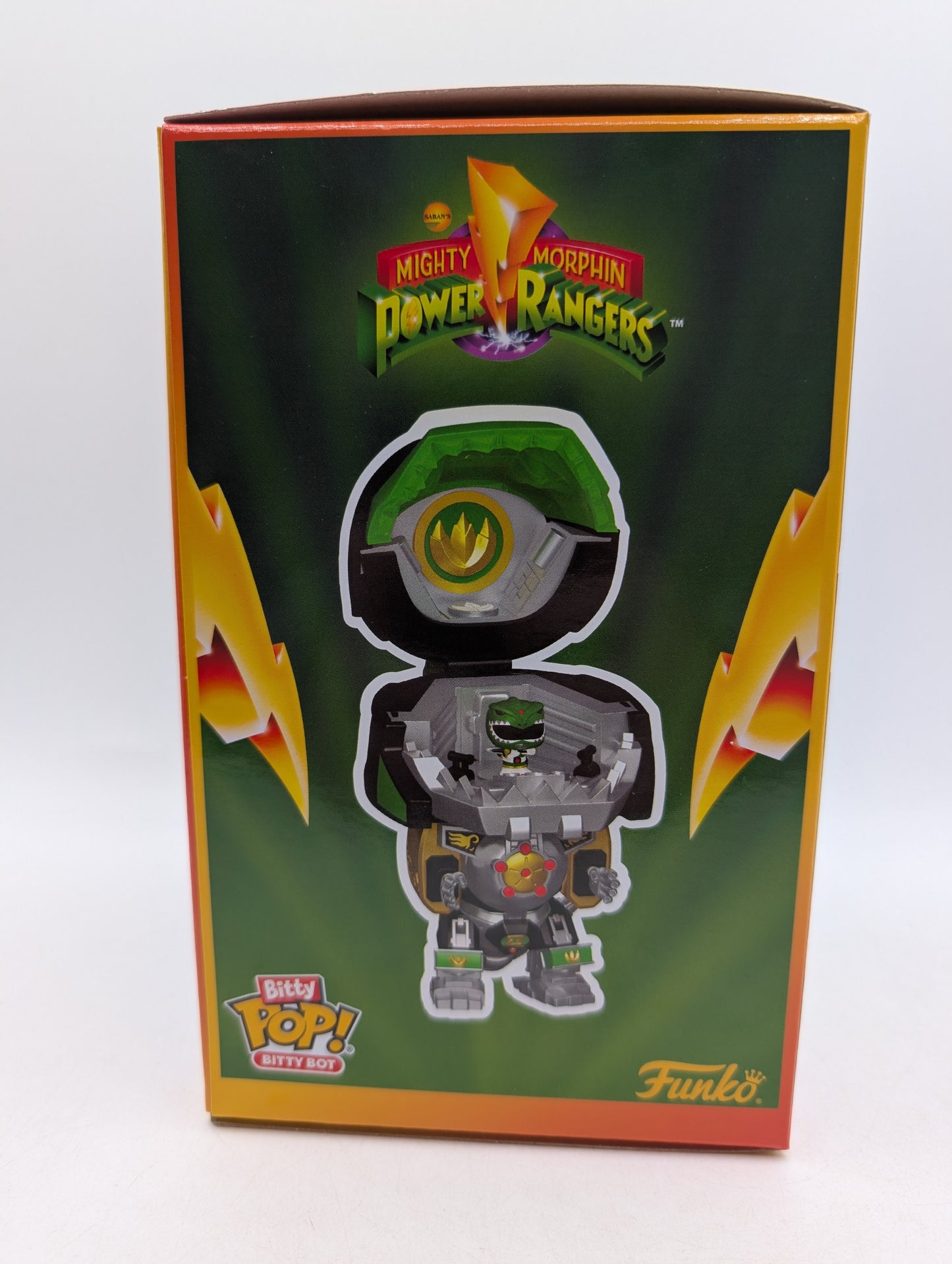 Bitty POP! Mighty Morphin Power Rangers Dragonzord with Green Ranger 2Pc